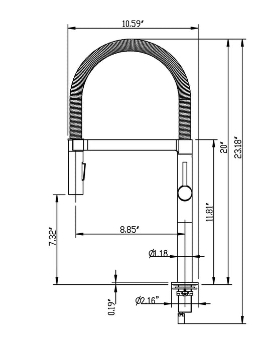 BRIZO PULL-OUT DUAL SPRAY KITCHEN FAUCET