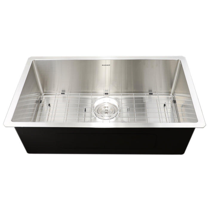 30" MISSION UNDERMOUNT KITCHEN SINK-18G SINGLE BOWL