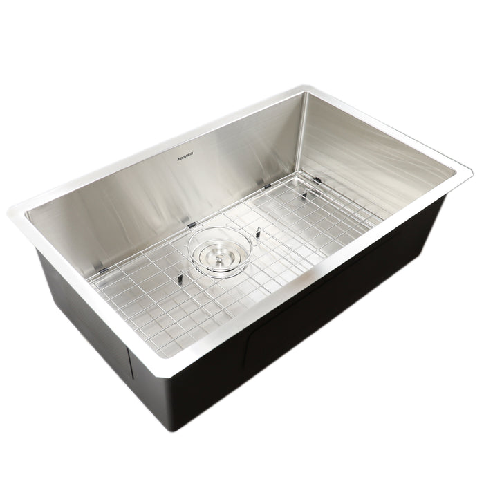 30" MISSION UNDERMOUNT KITCHEN SINK-18G SINGLE BOWL