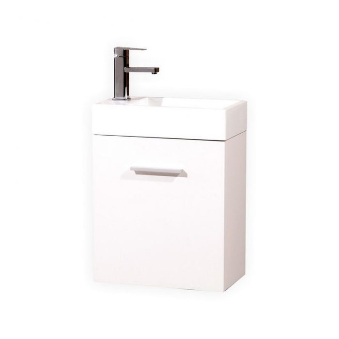 BLISS 18″ WALL MOUNT MODERN BATHROOM VANITY