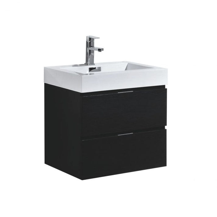 BLISS 24″ WALL MOUNT MODERN BATHROOM VANITY