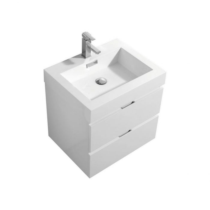 BLISS 24″ WALL MOUNT MODERN BATHROOM VANITY