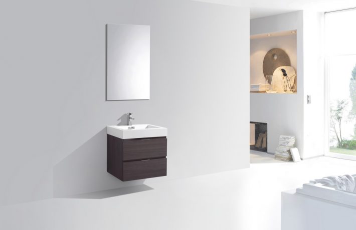 BLISS 24″ WALL MOUNT MODERN BATHROOM VANITY