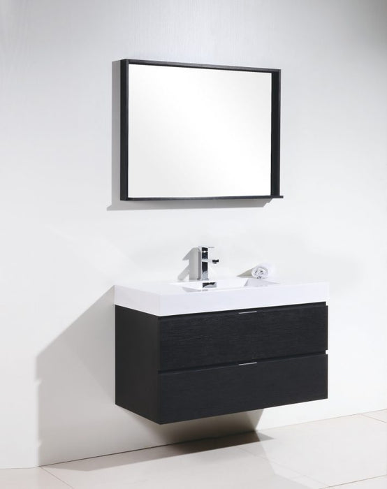 BLISS 40″ WALL MOUNT MODERN BATHROOM VANITY