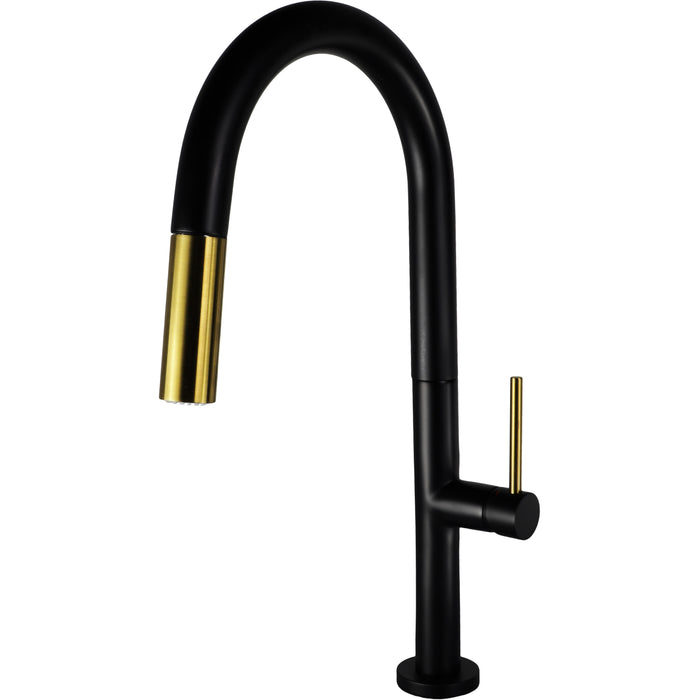 ELEGANTE PULL-DOWN DUAL SPRAY KITCHEN FAUCET