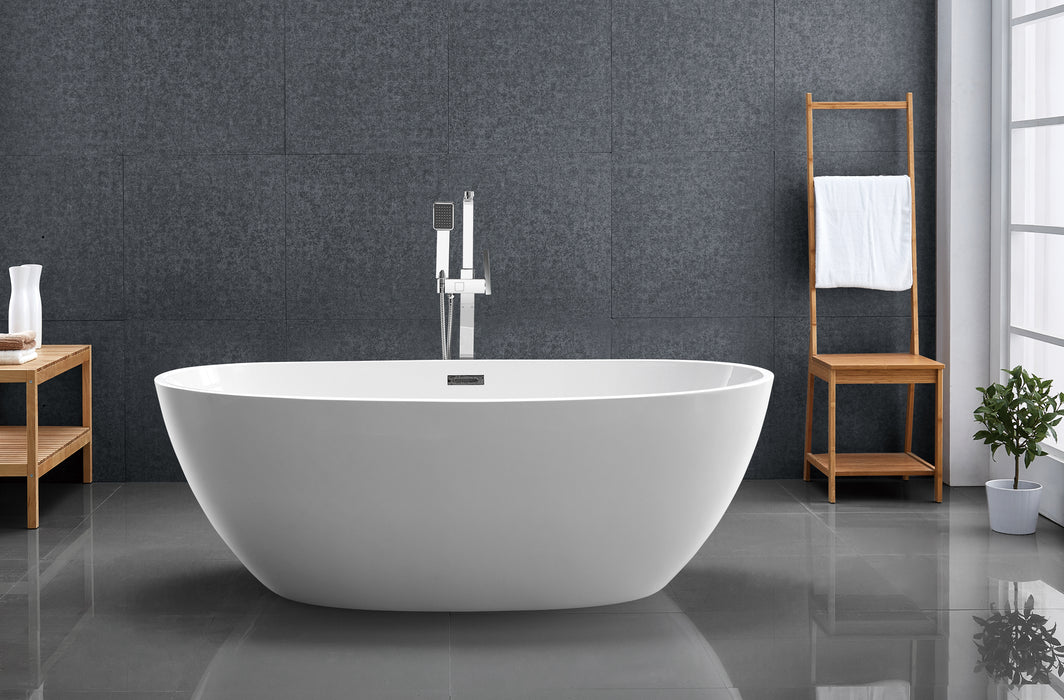 EGG PLUS ONE PIECE FREESTANDING BATHTUB