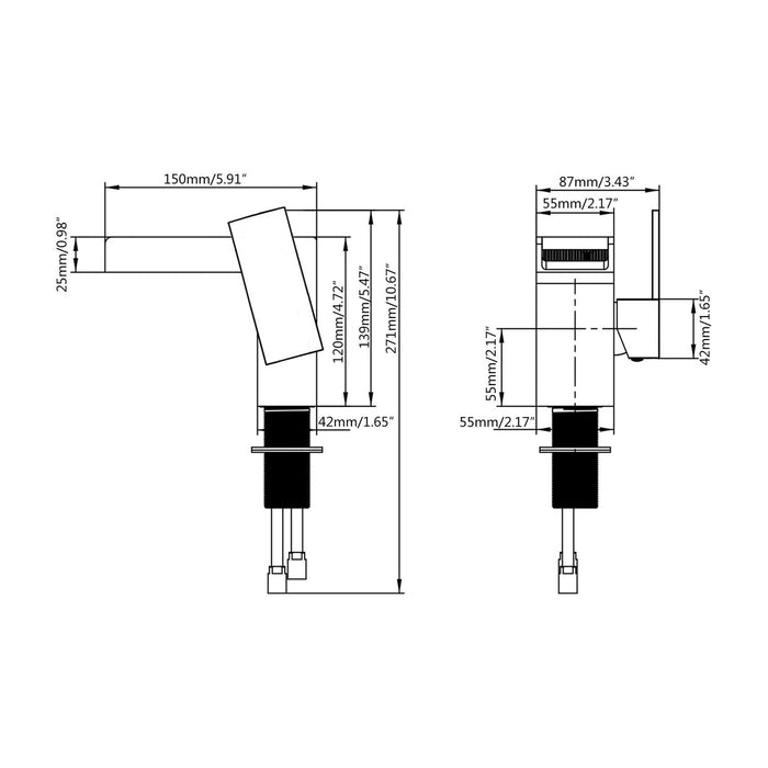 NIAGRA Single Hole Bathroom Faucet