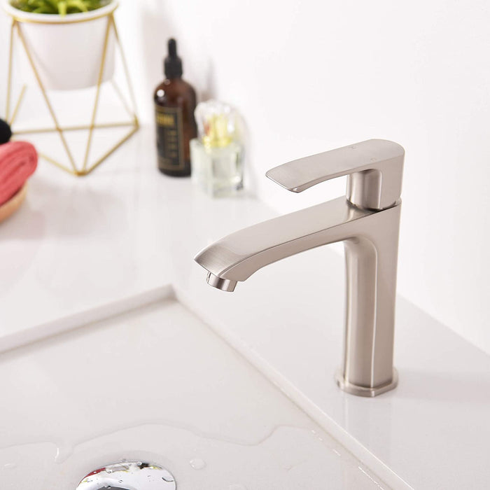 SLIM Single Hole Bathroom Faucet