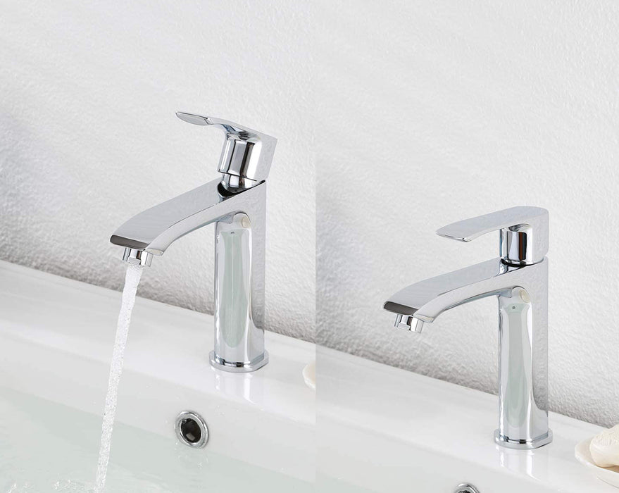 SLIM Single Hole Bathroom Faucet