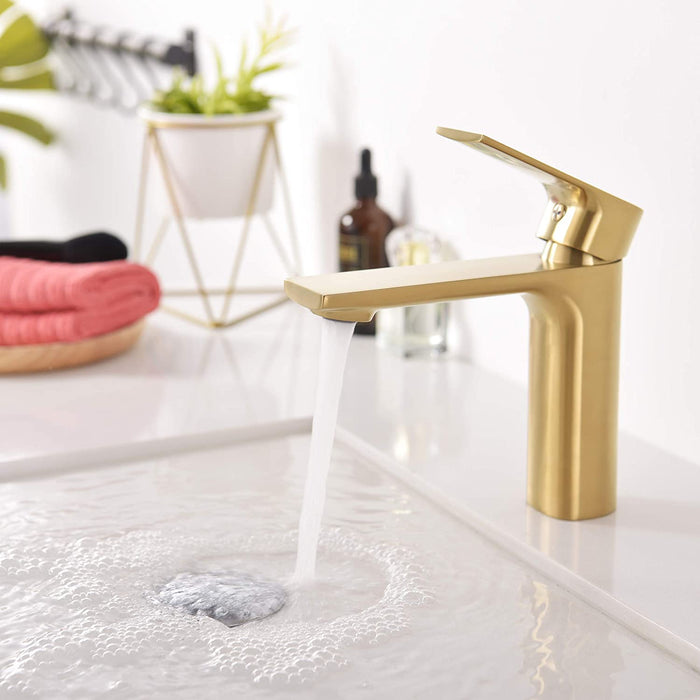 TIMELYSS Single Hole Bathroom Faucet