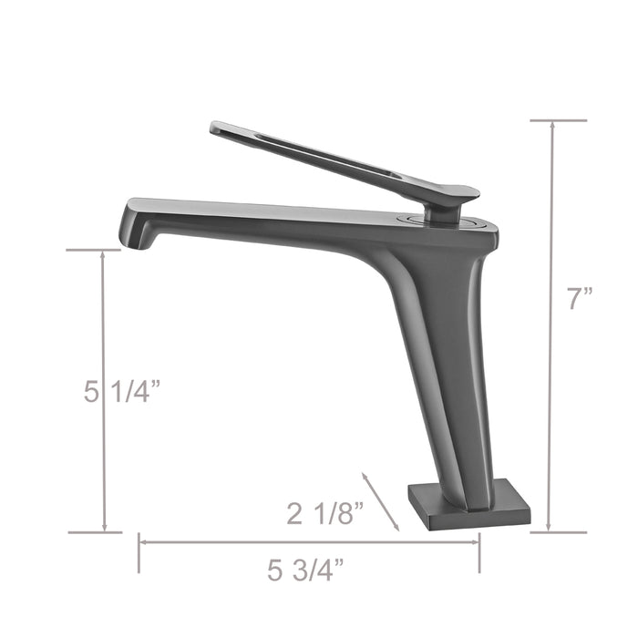 LEMAN Single Hole Bathroom Faucet