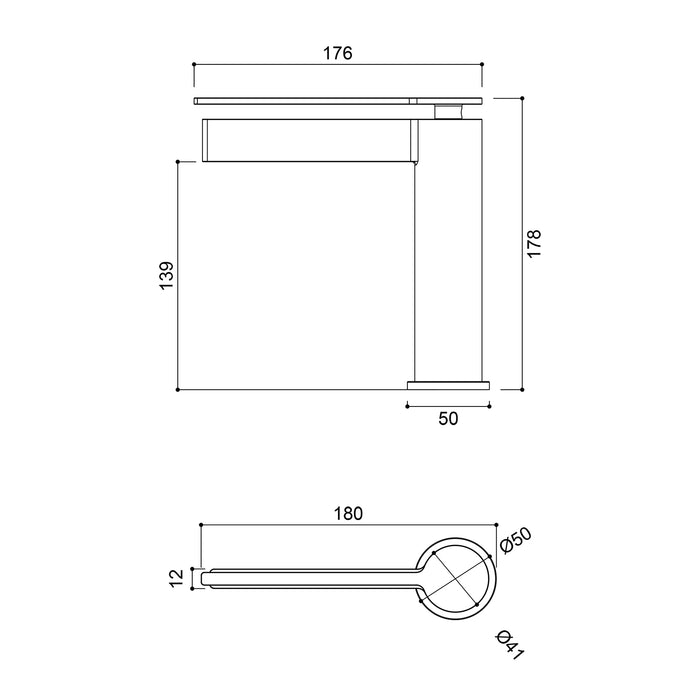 MATTHEW 625 SINGLE HOLE BATHROOM FAUCET