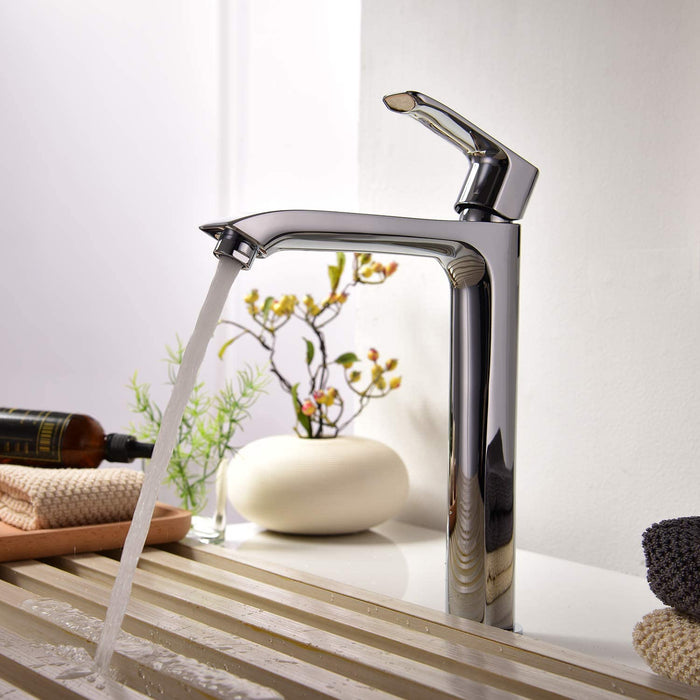 SLIM Single Hole Vessel Sink Faucet