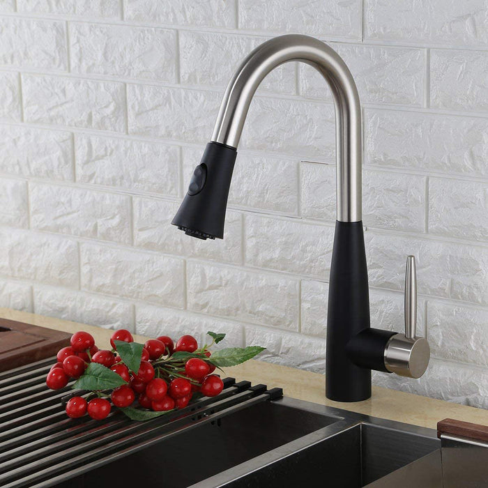 DAVISON PULL-DOWN DUAL SPRAY KITCHEN FAUCET