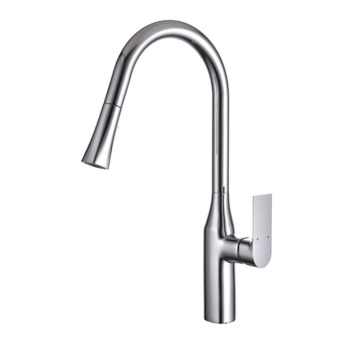 TIMELYSS PULL-DOWN DUAL SPRAY KITCHEN FAUCET