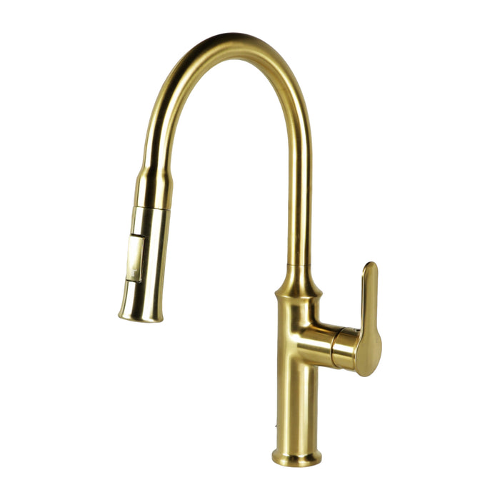 VUITTON PULL-DOWN DUAL SPRAY KITCHEN FAUCET