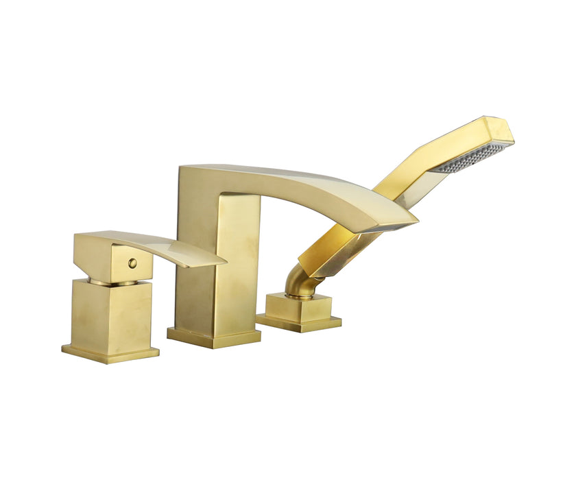 SATRO THREE HOLES ROMAN BATHTUB FAUCET