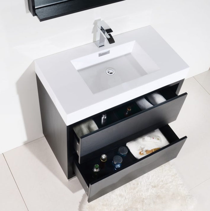 BLISS 40″ FREE STANDING MODERN BATHROOM VANITY