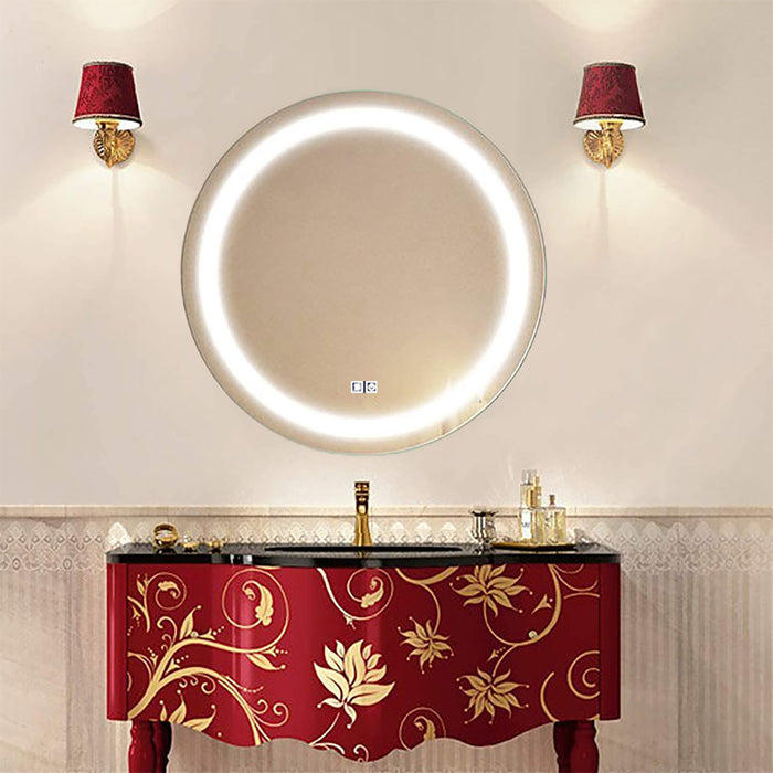 ROUNDY BATHROOM LED VANITY MIRROR