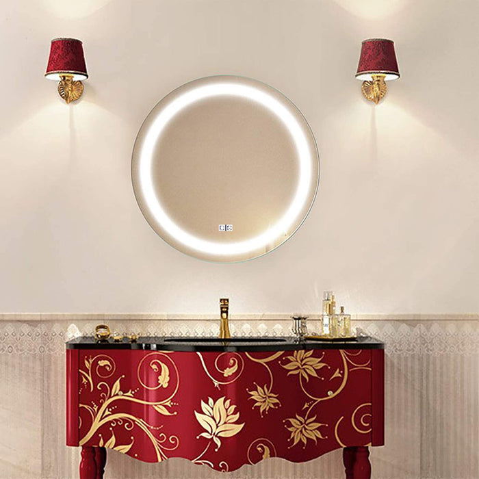 ROUNDY BATHROOM LED VANITY MIRROR