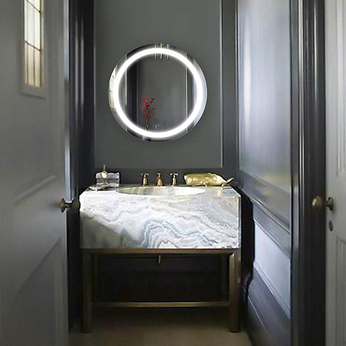 ROUNDY BATHROOM LED VANITY MIRROR