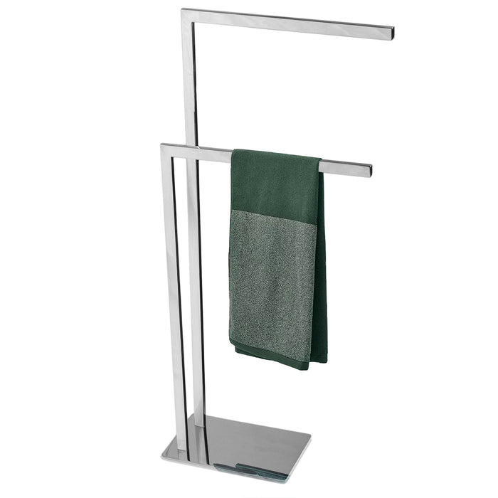 BATHTUB FREESTANDING DOUBLE TOWEL STAND